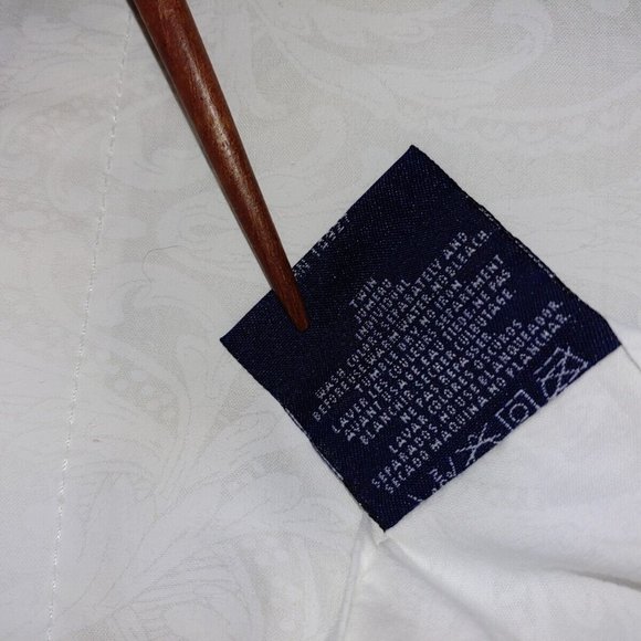 3 Ralph Lauren Twin Cotton Flat Sheets - Picture 3 of 10